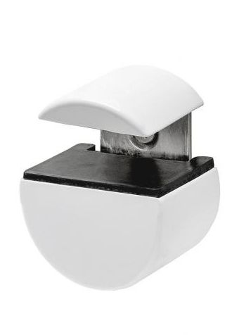 Duraline Clip Circle White Shelf Bracket RRP 5.99 CLEARANCE XL 3.99
